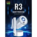 R3 Android 13 5G WiFi Smart Auto Focus Full HD 1080P Proiettore LED Video Home Theater Proiettore Proiettore Batteria incorporata