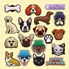 1 stücke Original Haustiere Schuh Schnalle Zubehör Nette Labrador Corgi Dackel Schuhe Charms Dekoration Mops Bulldogge Clog Pin Kinder Geschenke
