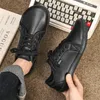 Heißer Verkauf Breite Zehe Barfuß Schuhe Männer Frauen Schwarz Licht Casual Leder Schuhe Vielseitig Bequeme Männer Flache Schuhe Plus Größe 37-48