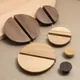 Maniglia per porta in legno Semicerchio nordico Maniglie per armadi in legno Manopole per cassetti Maniglia per armadi Hardware Manopole per maniglie per armadio per bambini