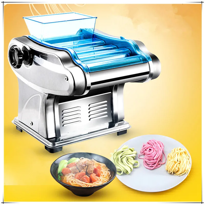 Macchina per noodle in acciaio inossidabile Macchina per pasta elettrica automatica piccola pasta domestica