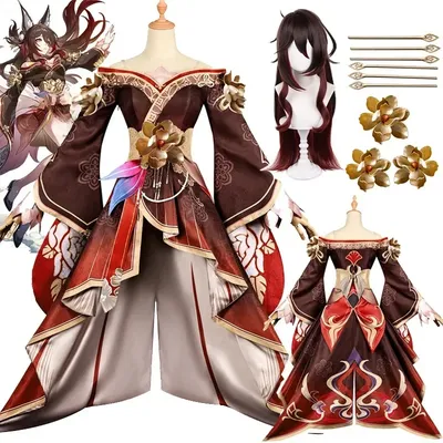 Honkai Star Rail Tingyun Fugue Cosplay Kostüm Komplettset Outfit Fugue Tingyun Cosplay Anzüge Uniformen Cosplay Weihnachten 2025 Image