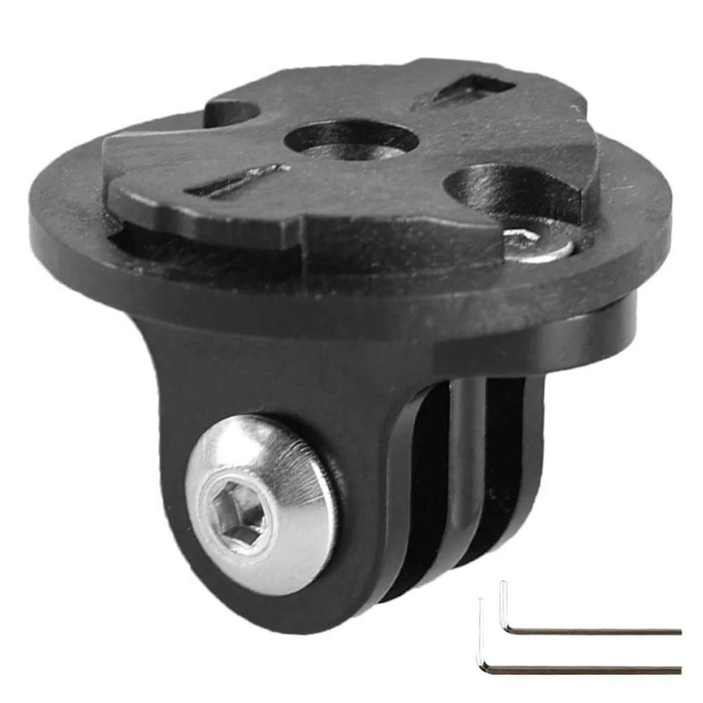 Fahrrad Kamera Halterung Halterung Adapter Aluminium Legierung Fahrrad Kamera Licht Halterung Fahrrad Computer Halter Adapter für Garmin Gopro Image