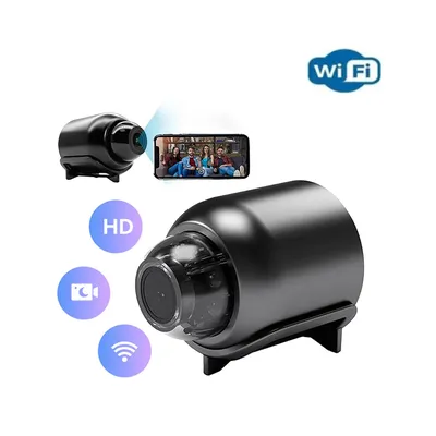 Night vision HD remote wireless monitoring camera, indoor smart monitor, 360° panoramic mobile phone remote HD monitoring camera
