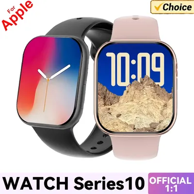 New 2025 Original For Apple Watch 10 Smart Watch Men Body Temperature Bluetooth Call NFC GPS Sports Women SmartWatch for Apple
