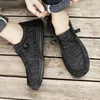 Kerl Leinwand Schuhe Männer Homme Leichte Atmungsaktive Slip auf Casual Schuhe Alpargatas Hombre Mokassins Plus Große Größe 50