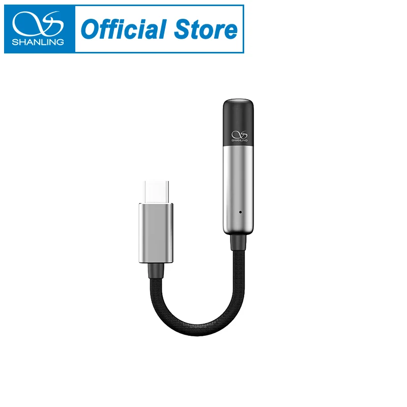 SHANLING UA Mini Portable Hi-Res DAC AMP CS43131 Chip DSD256 Type-C to 3.5mm Dongle for Android/iOS/PC/Mac