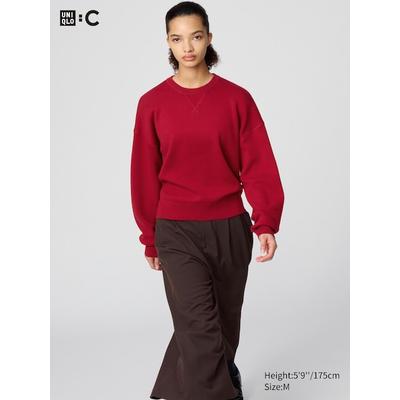 Uniqlo - Smooth Cotton Crew Neck Jumper - Red - XS