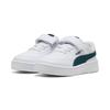 Sneaker PUMA "COURT CLASSIC CLEAN AC+ INF", Gr. 22, grün (puma weiß, archive grün), Synthetik, sportlich, Schuhe