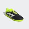 Fußballschuh ADIDAS PERFORMANCE "COPA PURE 3 CLUB KUNSTRASEN", Gr. 41, core schwarz, cloud weiß, lucid lemon, Synthetik, sportlich, Schuhe, geeignet für harte Untergründe Asche und Kunstrasen
