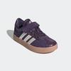 Sneaker ADIDAS SPORTSWEAR "KINDERSCHUH VL COURT 3.0 KIDS", Gr. 34, aurora plum, zero metallic, pink gum, Leder, Synthetik, sportlich, Schuhe, Design auf den Spuren des adidas Samba