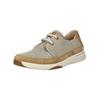 Sneaker CLARKS "Clarks Sneaker Veloursleder", Herren, Gr. 43, beige (sand), Veloursleder, casual, Schuhe