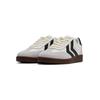 Sneaker HUMMEL "VM78 CPH LS", Gr. 39, weiß (weiß, schwarz), Leder, Synthetik, sportlich, Schuhe