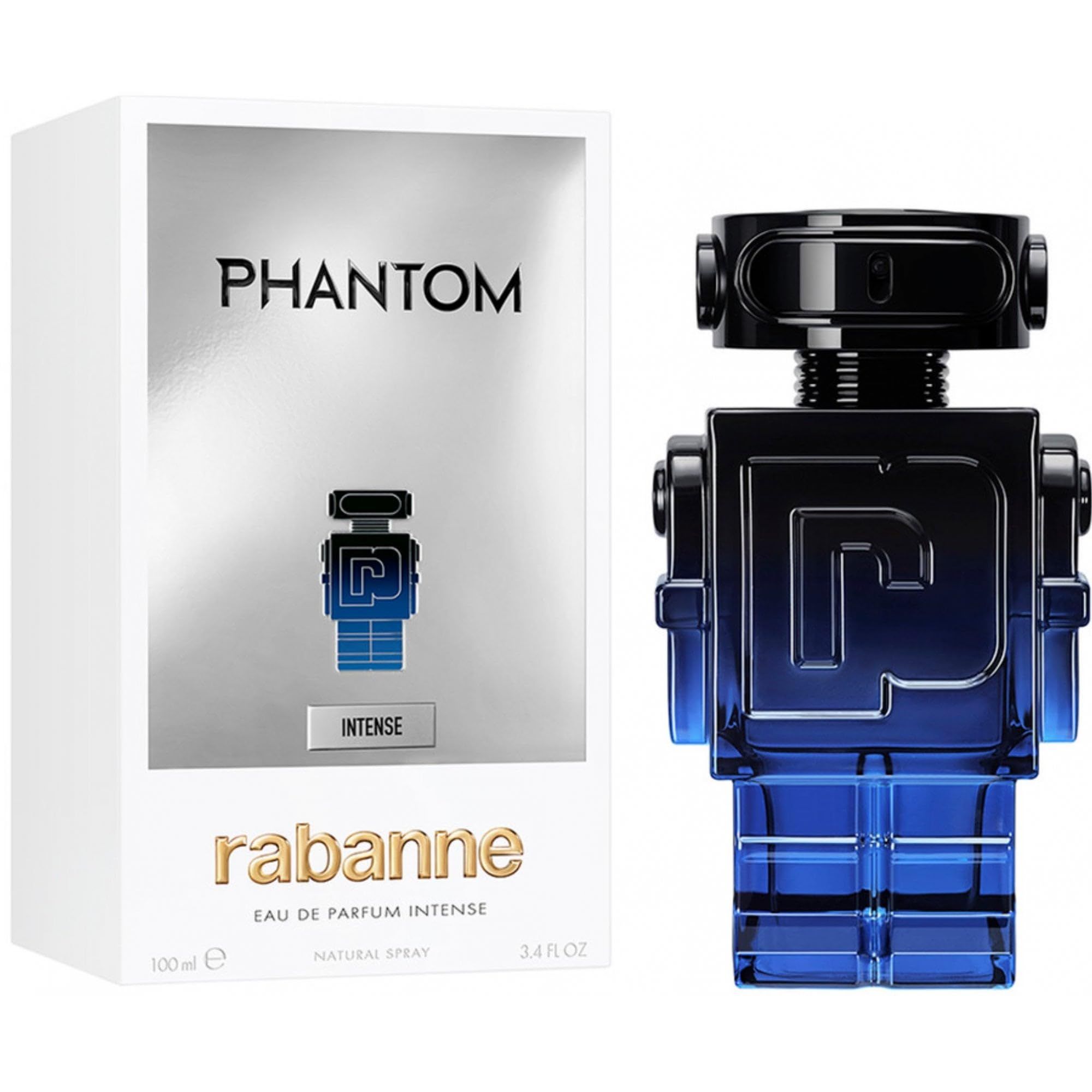 Paco Rabanne Phantom Intense Eau De Parfum Spray 100ml 100 ml