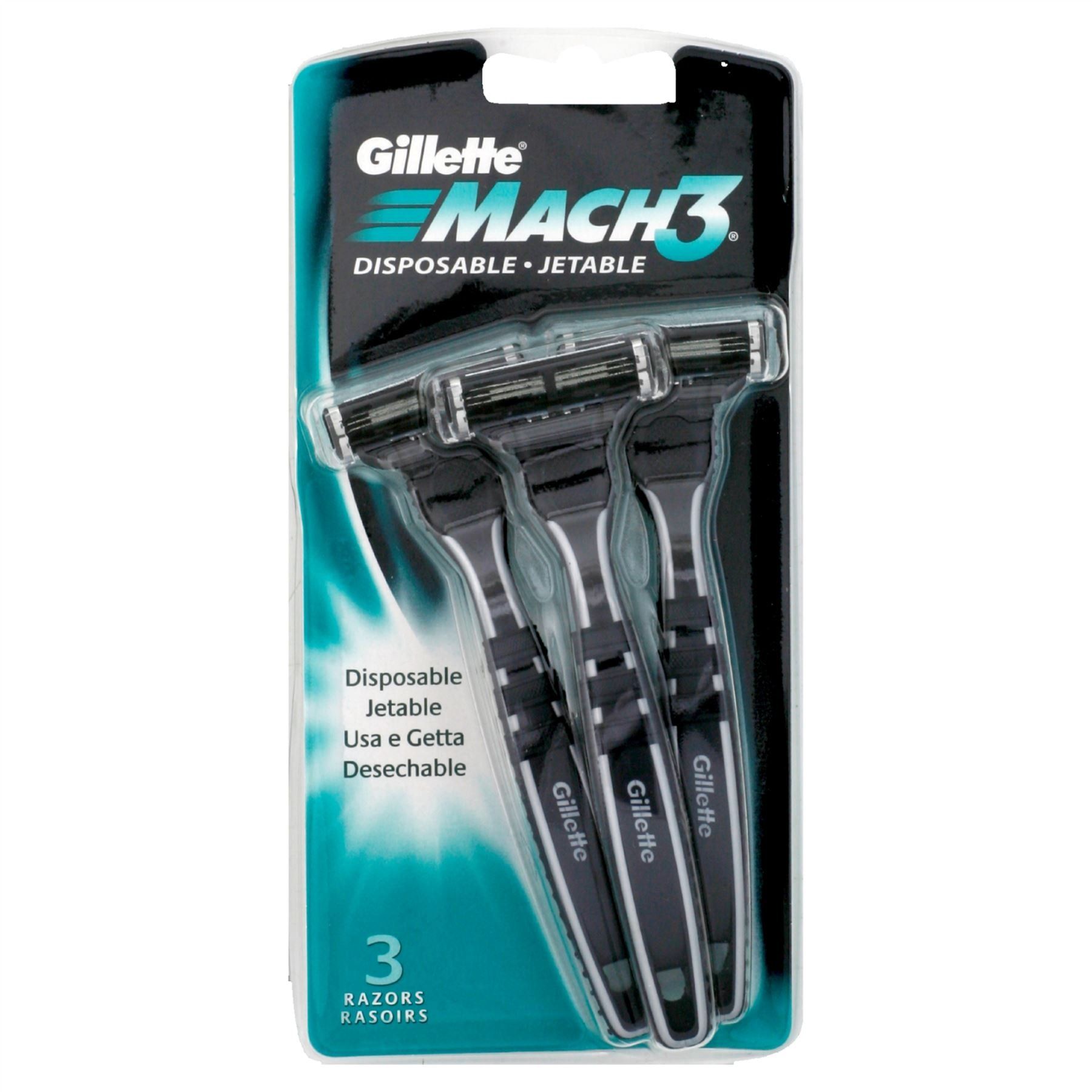 Rasoio Gillette Mach3 3 pezzi kg Altro
