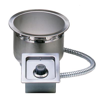 Wells SS-8TD 7 qt Drop In Soup Warmer w/ Thermostatic Controls, 208-240v/1ph, Stainless Steel
