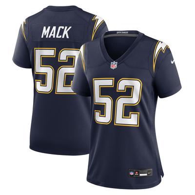 Los Angeles Chargers Nike Game Sekundär Ausweichtrikot - Marineblau - Khalil Mack - Damen Image
