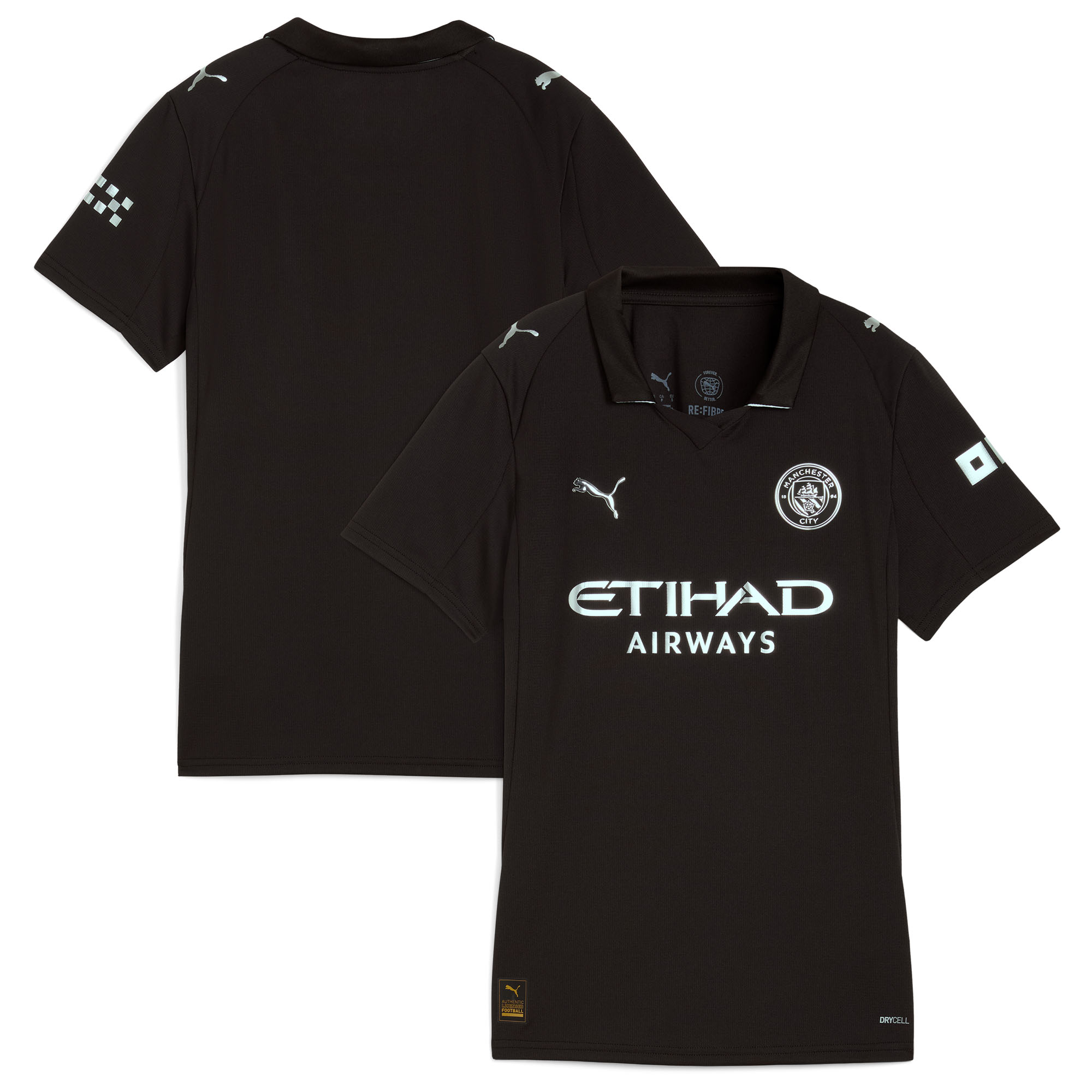 Manchester City PUMA Auswärtstrikot 2025-26 - Damen Image