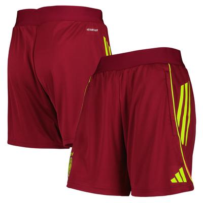 DFB adidas Trainingsshorts – Burgunderrot – Damen Image