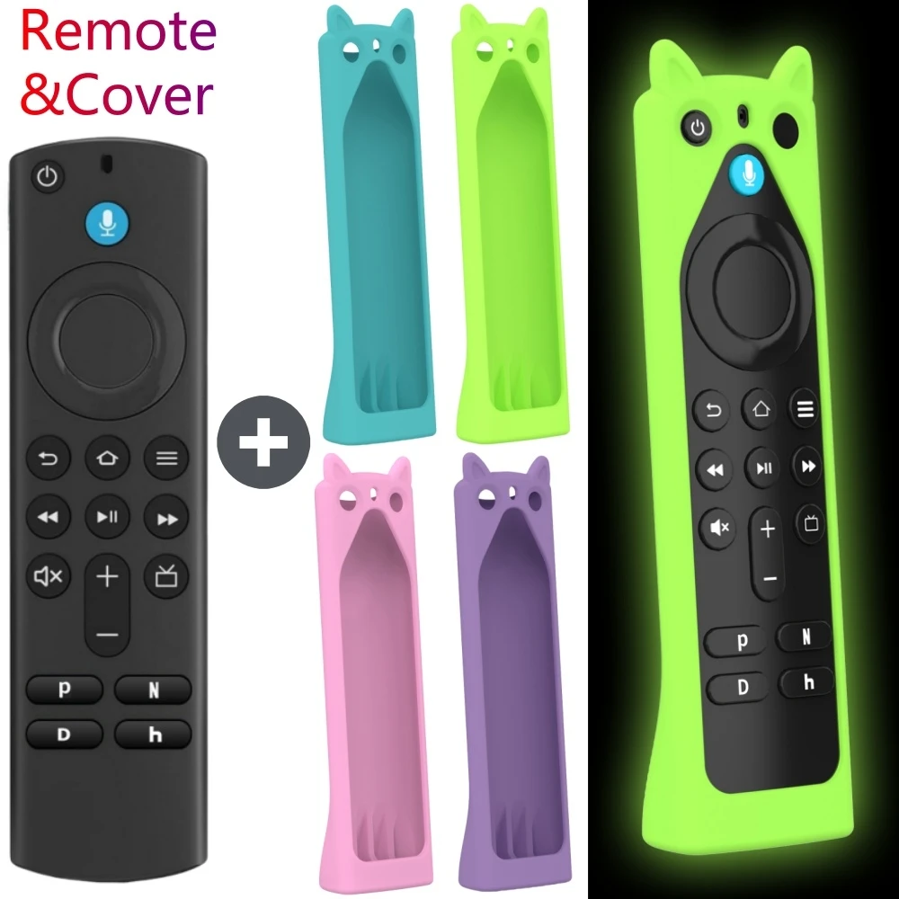 Sprachfernbedienung 3. Generation L5B83G P4C6EN Ersatz kompatibel mit Fire TV Stick/Cube HD/4K/Max/Lite Streaming Media Devices Image