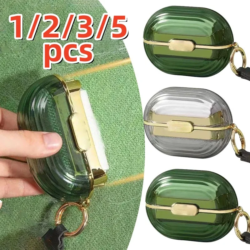 1/2/3/5PCS Tragbare Zerreißbare Rolle Papier Klebrige Rolle Pet Haar Entferner Lint Roller Kleidung teppich Reinigung Pinsel Reinigung Werkzeuge Image