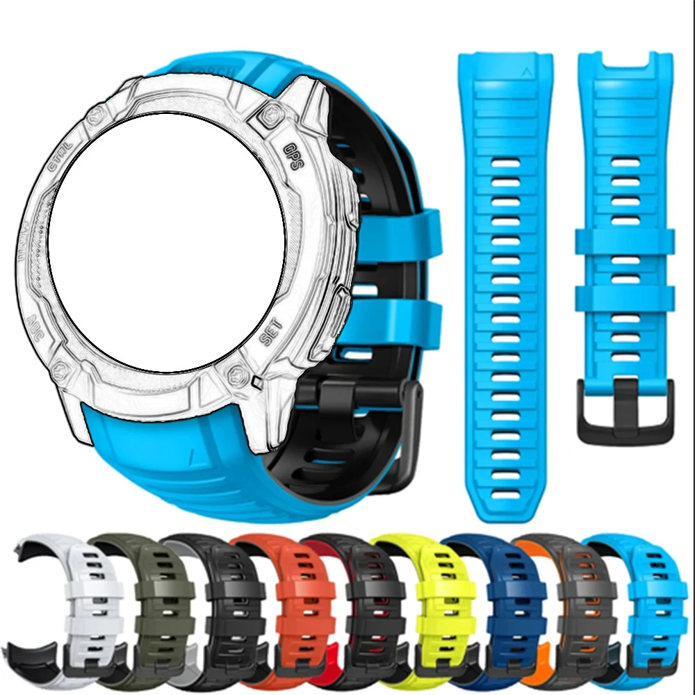 Silikonarmband für Garmin Instinct 2X / Instinct 3 50 mm Smartwatch-Band Herren Sportarmband Armband Ersatz Image