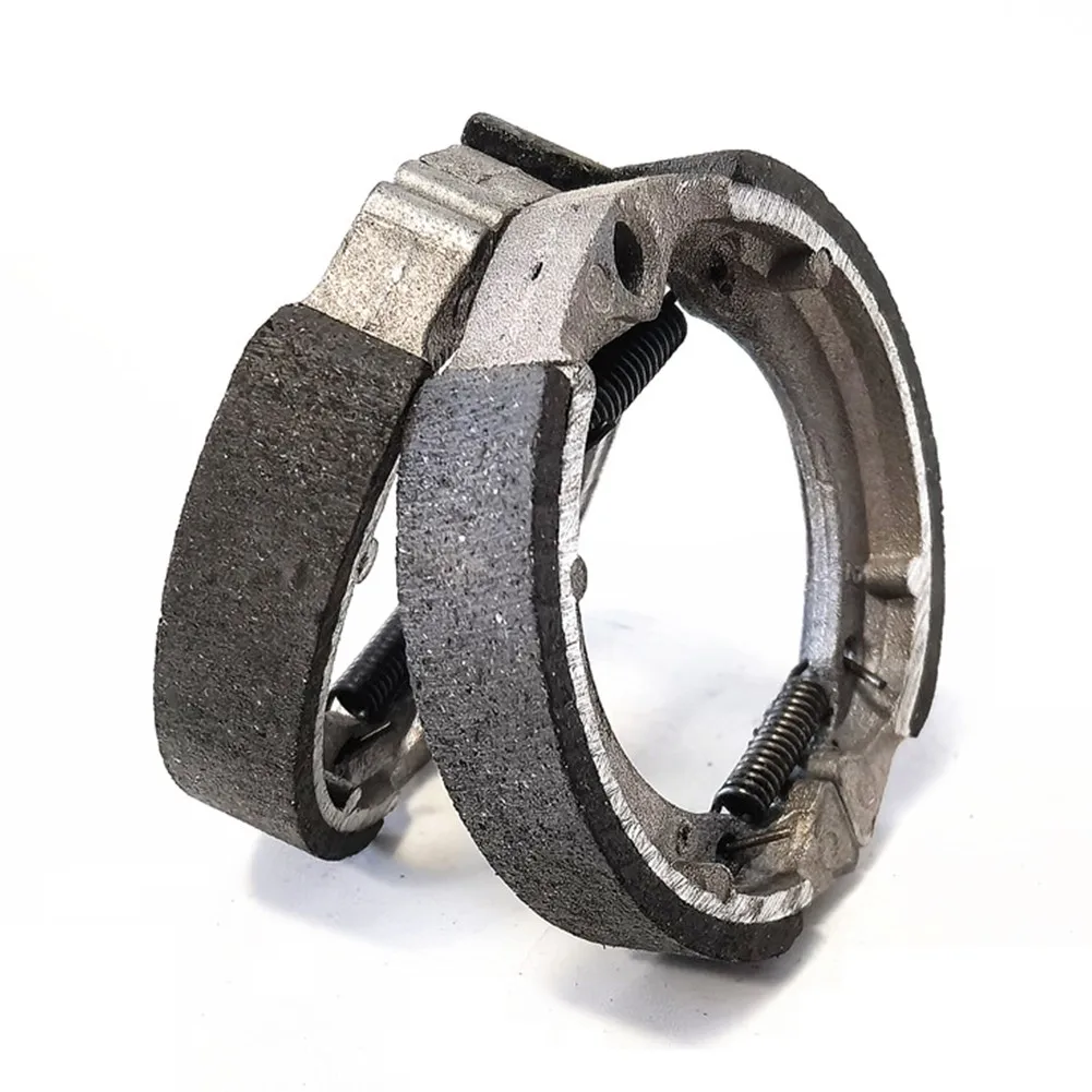 1pc Fahrrad Brems Schuhe 8 Zoll Bürstenlosen Motoren Hinterräder Trommel Bremsbeläge Frühling Last Elektrische Fahrrad Brems Schuhe pad Sattel