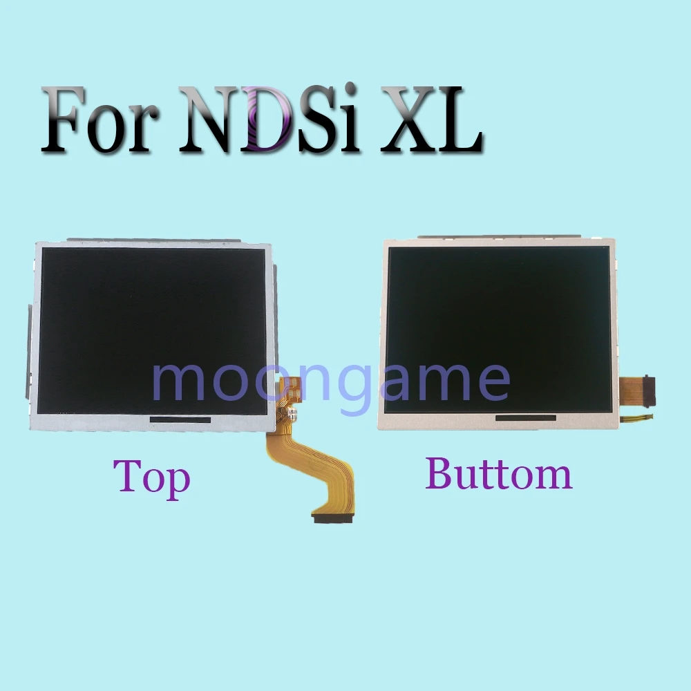 1pc Oberen/Taste LCD Display Bildschirm Für Nintend DSi XL NDSi XL Spielkonsole Zubehör Ersatzteil Image
