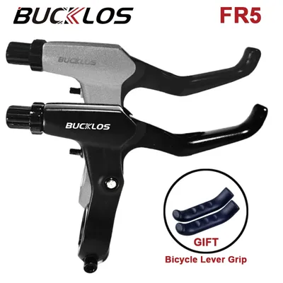 BUCKLOS FR5 Bike Brake Levers Aluminum Alloy Road Bike V Brake Lever Durable Bicycle Disc Brake Handle Lever Bicycle Accessories