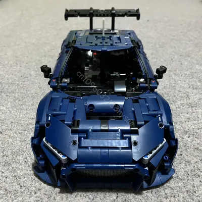 NEUE Technische 42154 R8 LMS GT3 Super Sport Auto Bausteine Maßstab 1:12 Racing Fahrzeug DIY Montage Auto Ziegel Kinder Geschenke Image