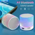 Mini altoparlante Bluetooth Altoparlante wireless Crepa LED Scheda SD Subwoofer USB Colonna sonora musicale MP3 portatile per PC Telefono cellulare