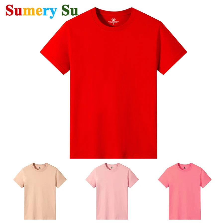 T Shirts Männer Baumwolle Kurze Neue Mode Oansatz Dünne Männliche Casual Einfarbig T-shirt Plus Größe M-6XL 18 Farben Großhandel