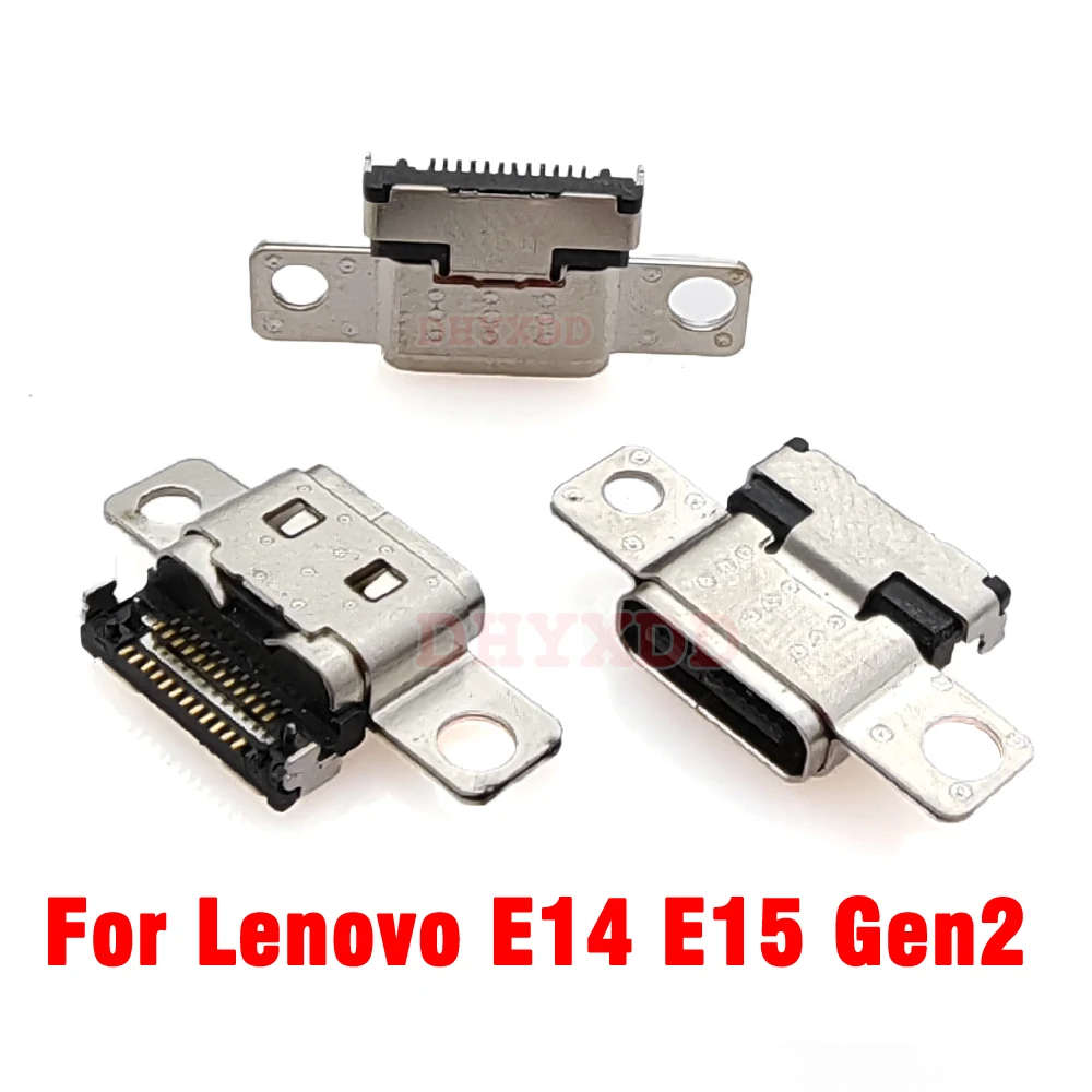 1-10PCS Für Lenovo ThinkPad R14 L14 E14 E15 L15 Gen2 USB Typ-C Lade Port 24Pin buchse Power Jack Stecker Image
