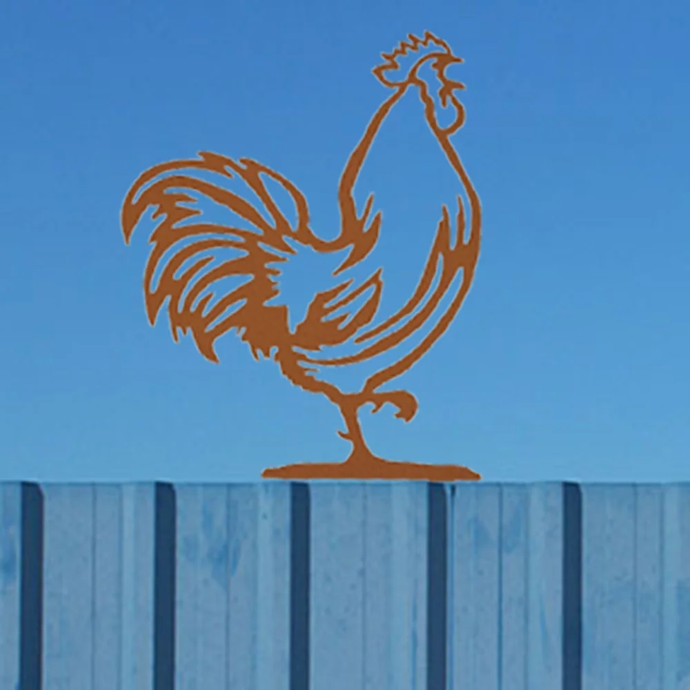 Personal isierte Metall Hahn Mailbox Topper-verbessern Sie Ihre Natur. Ideal für Haus-und Briefkasten dekoration. Image