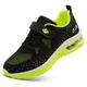 Unitysow Kids Trainers Boys Girls Walking Running Shoes Athletic Sneakers Child Lightweight Breathable Tennis Sports Shoes,Green,5 UK