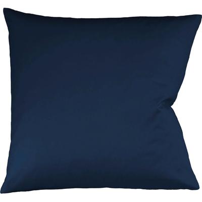 Kissenbezüge FLEURESSE "Colours", blau (dunkelblau), B:40cm L:40cm, Interlock-Jersey, Obermaterial: 100% Baumwolle, Kissenbezüge, edler, bügelfreier Interlock-Jersey aus 100% Baumwolle Image