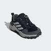 Wanderschuh ADIDAS TERREX "TERREX AX4S SPEED LACING", Gr. 37, core schwarz, grau two, grau six, Synthetik, Textil, sportlich, Schuhe
