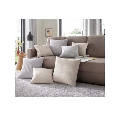 Kissenhülle Gr. 2, beige, B:50cm L:50cm, Kunstfaser, Polyester, Baumwolle, 84% Polyester, 16% Baumwolle, Kissenbezüge Image