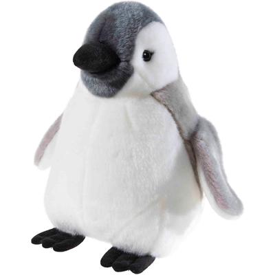 Kuscheltier HEUNEC "Misanimo, Pinguinbaby groß, 25 cm", grau (weiß, grau), Plüschfiguren, KinderH:25cm, H:25cm Image