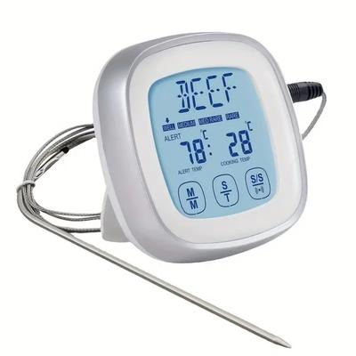 Food Thermometer, Kitchen Thermometer, Digital Meat Thermometer For Food In Oven Grill Kitchen