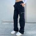 Per donna Pantaloni Cargo Pantaloni da escursionismo Esterno Vestibilità regolare Impermeabile Pantaloni Tasca Elastico in vita Nero Verde militare Campeggio / Escursionismo Corsa S M L
