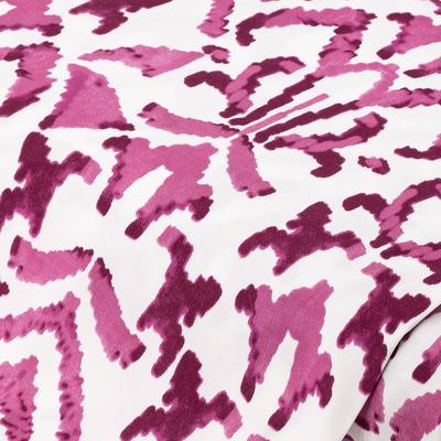 Viskose-Blusenstoff / Javanaise Ornamente, rosa-color Image