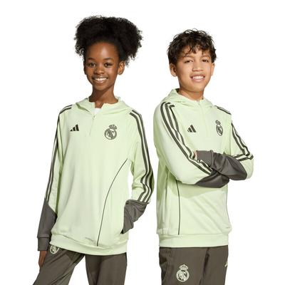 Real Madrid adidas Training Hoodie – Grün – Kinder Image