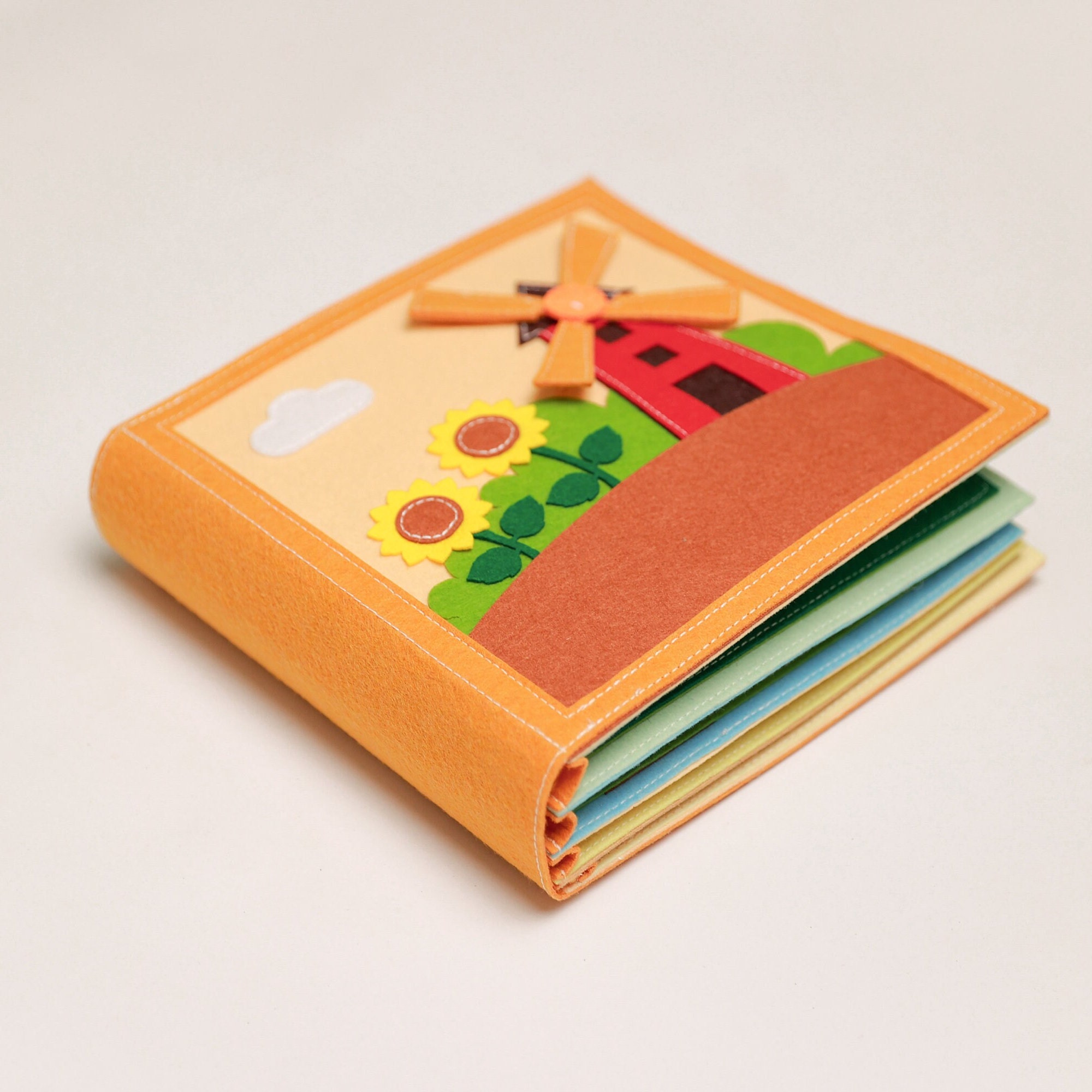 Libro tranquillo fatto a mano in feltro, libro di attività Montessori, libro tranquillo attivo, libro attivo per bambini piccoli, libro tranquillo, li