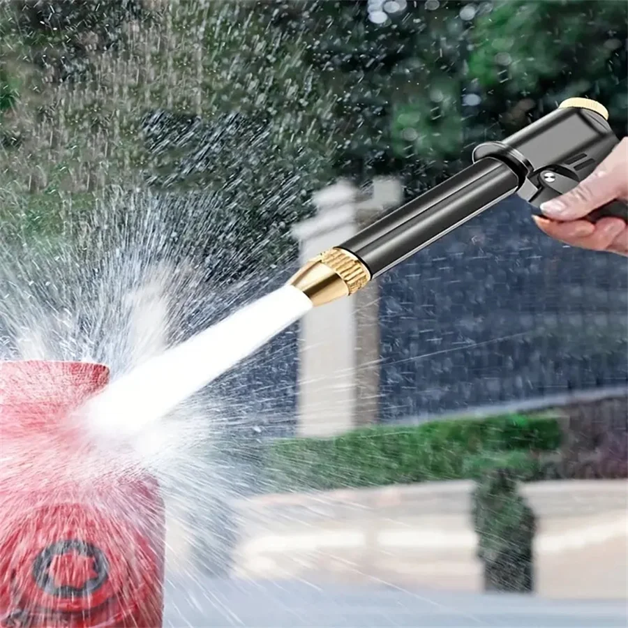 1 Packung Hochdruck Spray Wasser Pistole Garten Bewässerung Schlauch Düse Sprinkler Auto Waschen Pistole Auto Reinigung Waschen Werkzeuge Image