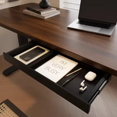 ‌Under Desk Drawer Organizer Multifunctional Desk Storage Tray Computer Table Slide-Out Storage Rack Space Saving Home Solution