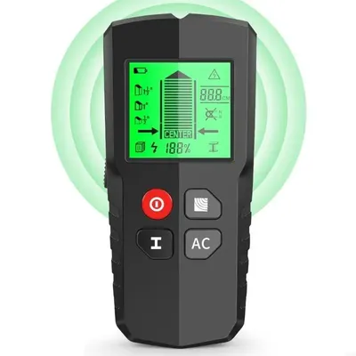 37MB Studs Finder Wall Scanner Detector 5 in 1 Electronic Wall Metal Studs Finder Edges Center Beam Finder Studs