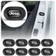 Car Door Silicone Anti Shock Pad For Jeep Renegade Compass Grand Cherokee Wrangler JK Patriot Liberty Commander Trailhawk