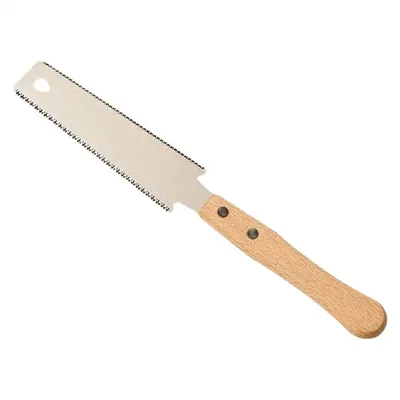 Woodworking Flush Cut Saw 5.9 Inch Double Edge Sided Woodworking Saw Woodworking Tool Japanese Wood Cutter Tools For Woodworking