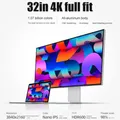 Monitor LED da 32 pollici 4K UHD 3840*2160 HDR10 Caratteristica 60Hz USB-C PER MAC 100W HDR10 139PPI schermo opaco Display kuycon P32UB